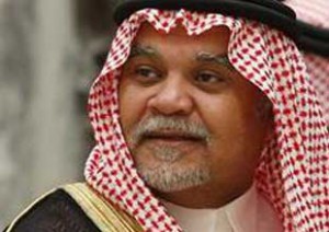 Director General of Saudi Intelligence Agency Prince Bandar bin Sultan