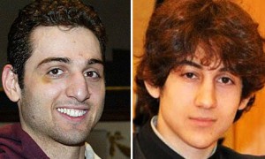 Tamerlan and Dzhohar Tsarnaev, the Boston "bombers".