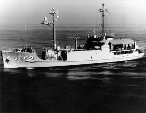 USS Pueblo (AGER-2) was captured by North Korean forces in 1968