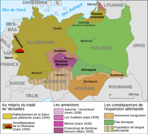 Third Reich expansion map 1935-1939.