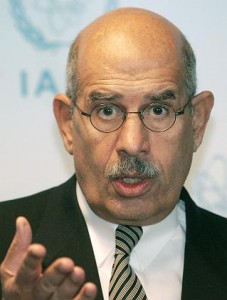 Former IAEA DG and old US/UK stooge Mohamed Elbaradei