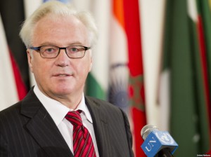 Russian UN Ambassador Vitaly Churkin suggested the Syrian government could accept the truce proposal. Photo: UN