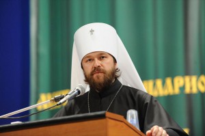 Metropolitan Hilarion of Volokolamsk, Chairman of the Department for External Church Relations of the Moscow Patriarchate.