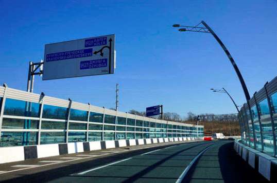 A number of new highways were built ahead of Olympics to facilitate traffic in Sochi.