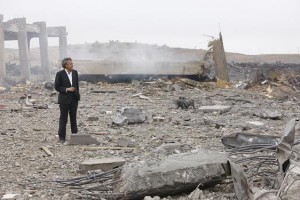 Bernard-Henri Levy in Libya, March 2011. Source: http://www.bernard-henri-levy.com