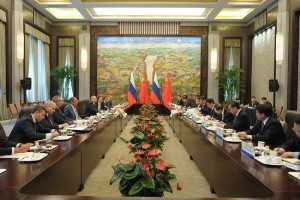 Russia-China talks in Beijing, May 2014.