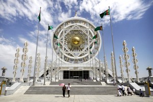 Turkmenistan's capital Ashgabad - the city of white marble.