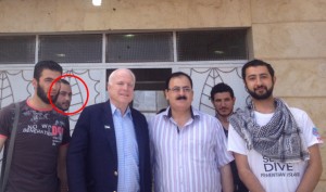 Picture of Simon Elliot (Elliot Shimon) aka Al-Baghdadi with AZ Senator John McCain