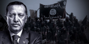 The Caliph counts on indirect help from The Sultan (or alternate Caliph), aka Turkish President Tayyip Erdogan.