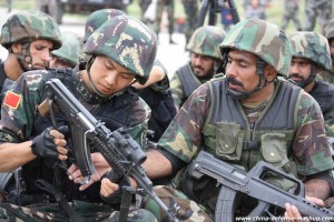 « Joint Peace Angel 2014 » China-Pakistan exercise was held in April 2014 over two weeks near Rawalpindi, in the north of Pakistan.