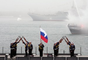 Russian Black Fleet celebrating its 230th anniversary in yet Ukrainian Crimea, May 2013.