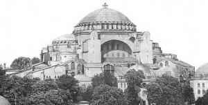 Hagia Sophia Cathedral in Constantinople was built in 537 AD