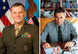 Co-authors of the op-ed in NYT, retired generals James E. Cartwright and Vladimir Dvorkin