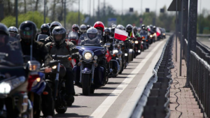 Warsaw's ban to enter the Poland for Moscow - Berlin Victory Day bike ride guaranteed public support and extra publicity for The Night Wolves.