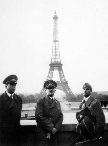 Adolf Hitler in vanquished Paris, June 23 1940