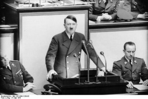 Berlin, Reichstagssitzung, Rede Adolf Hitler