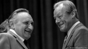 Egon Bahr and Willy Brandt
