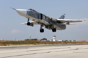 1.RF aircraft in Syria. Photo Russian DefMin