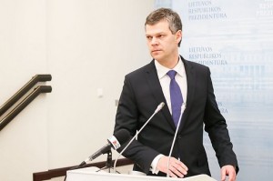 Head of the State Security Department of Lithuania Darius Jauniškis.