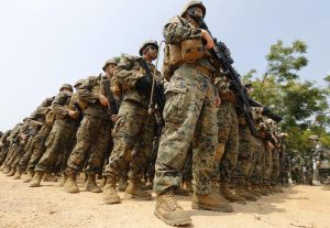 The US-led annual Cobra Gold exercise in Chonburi province, Thailand