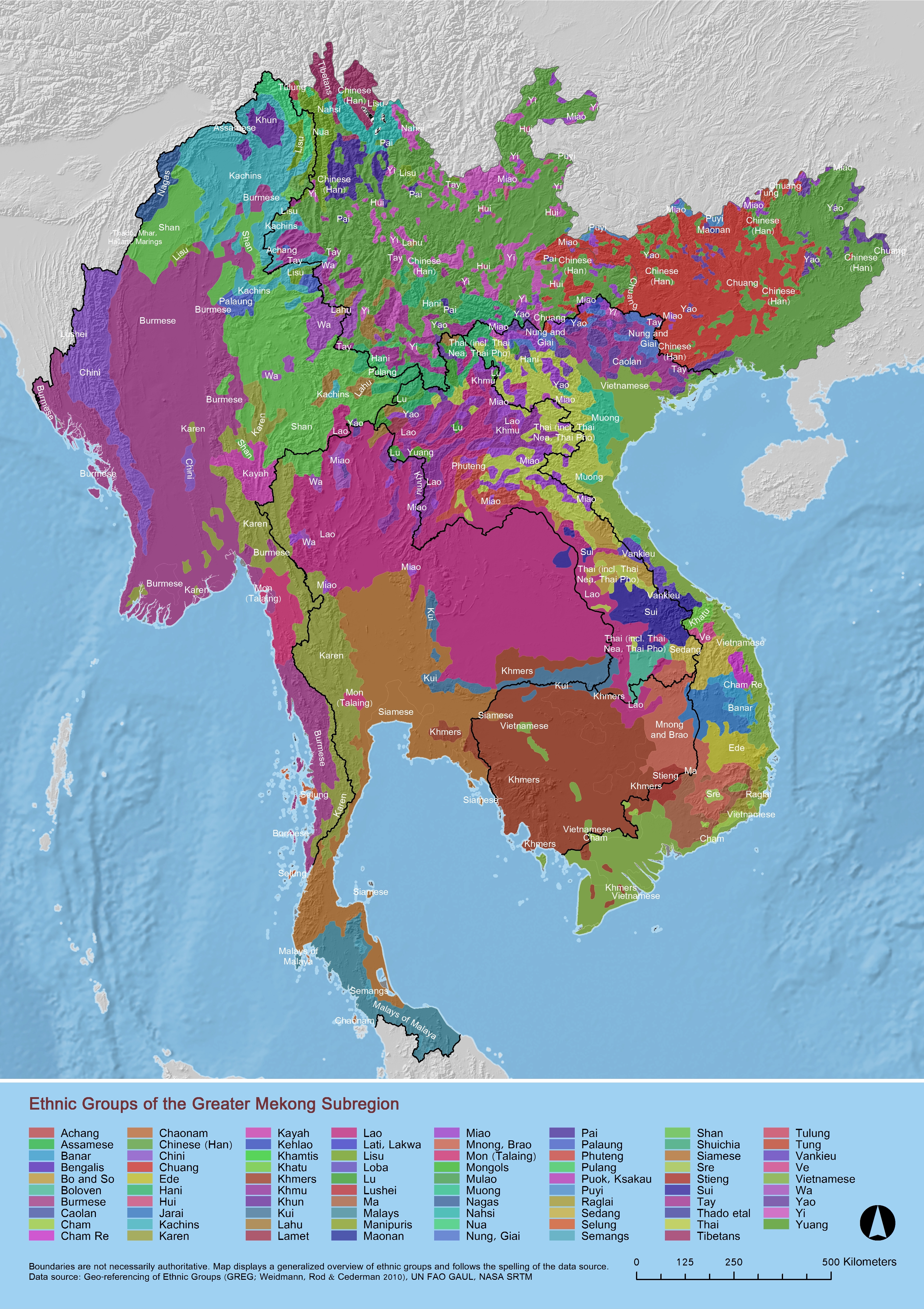 Ethnic Groups in the Greater Mekong subregion