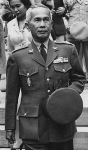 Field Marshal Plaek Phibunsongkhram, known as Phibun, in 1955
