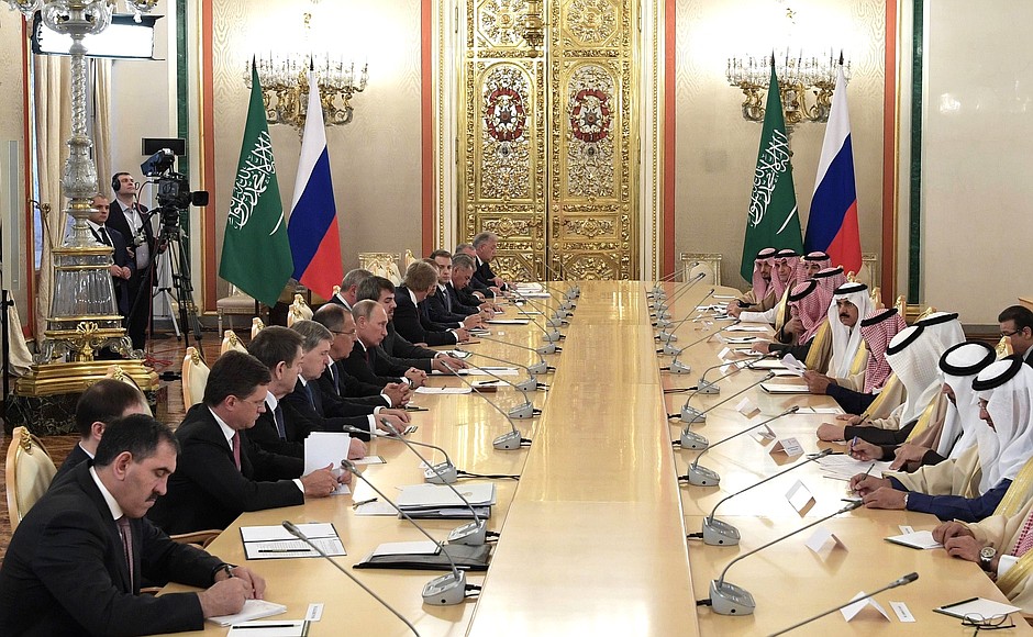 Russia-Saudi Arabian talks in extended format in Moscow
