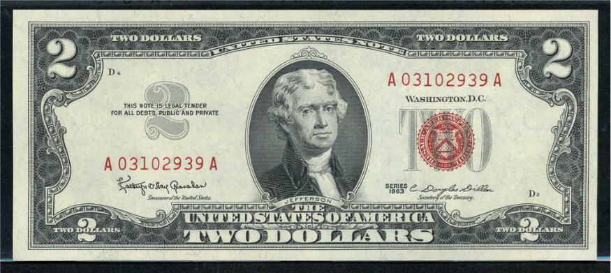 United States Note 1963