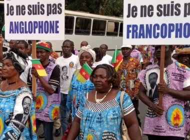 Anti-independence demonstrations against Anglophone regions in Cameroon