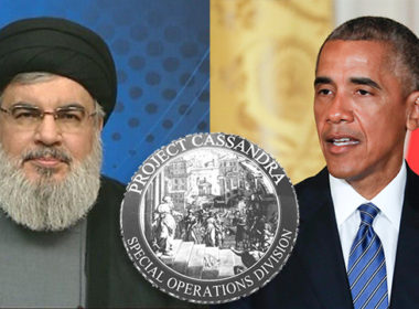Former US President Obama (R), Hezbollah leader Nasrallah and Project Cassandra