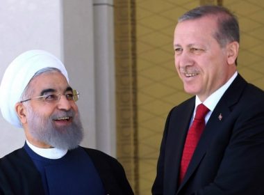 Recep Tayyip Erdogan and Hassan Rouhani