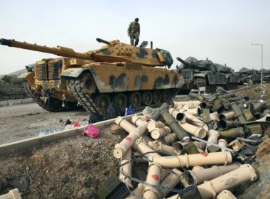 Turkish tanks in Afrin