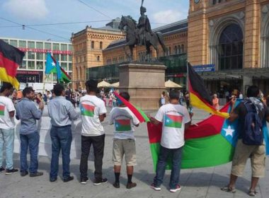 Baloch demonstration in Düsseldorf