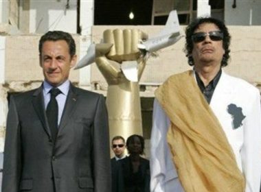 sarkozy gaddafi