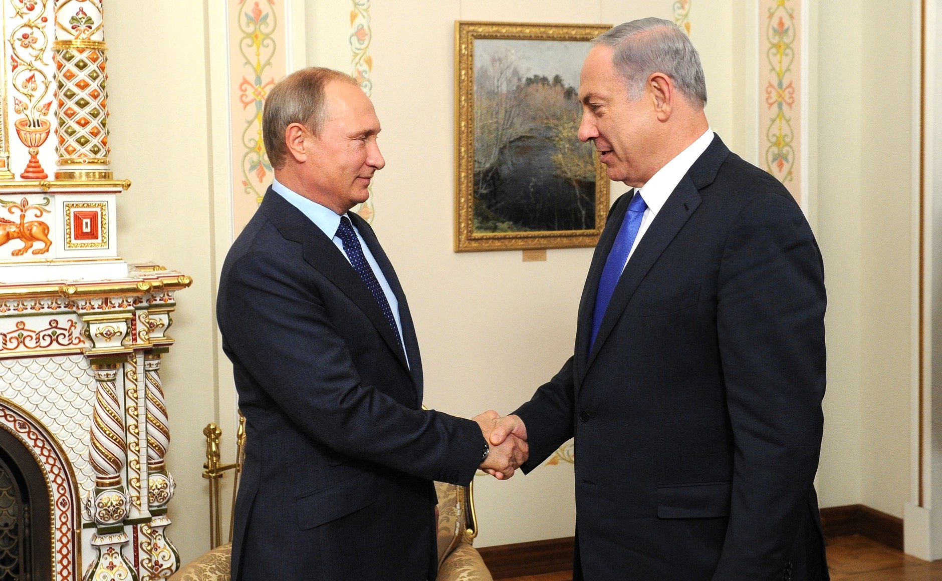 President Putin meets with Prime Minister of Israel Benjamin Netanyahu