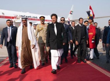 UAE's Sheikh MBZ visits Pakistan