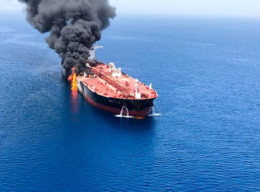 Oil tanker attacked