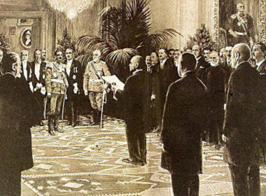 Proclamation of the Kingdom of SHS in Belgrade on December 1 1918