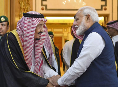 King Salman Al Saud received Narendra Modi