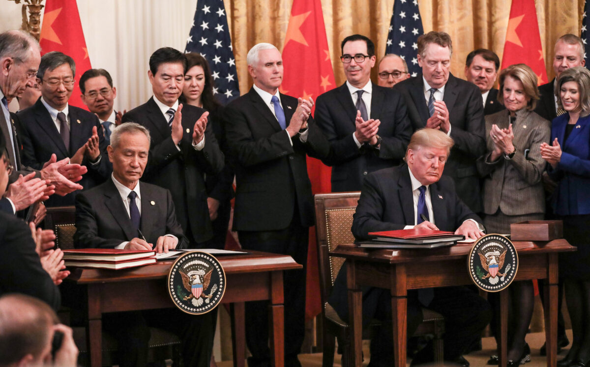 China-US phase-one agreement