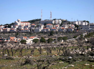 Jewish settlements are see