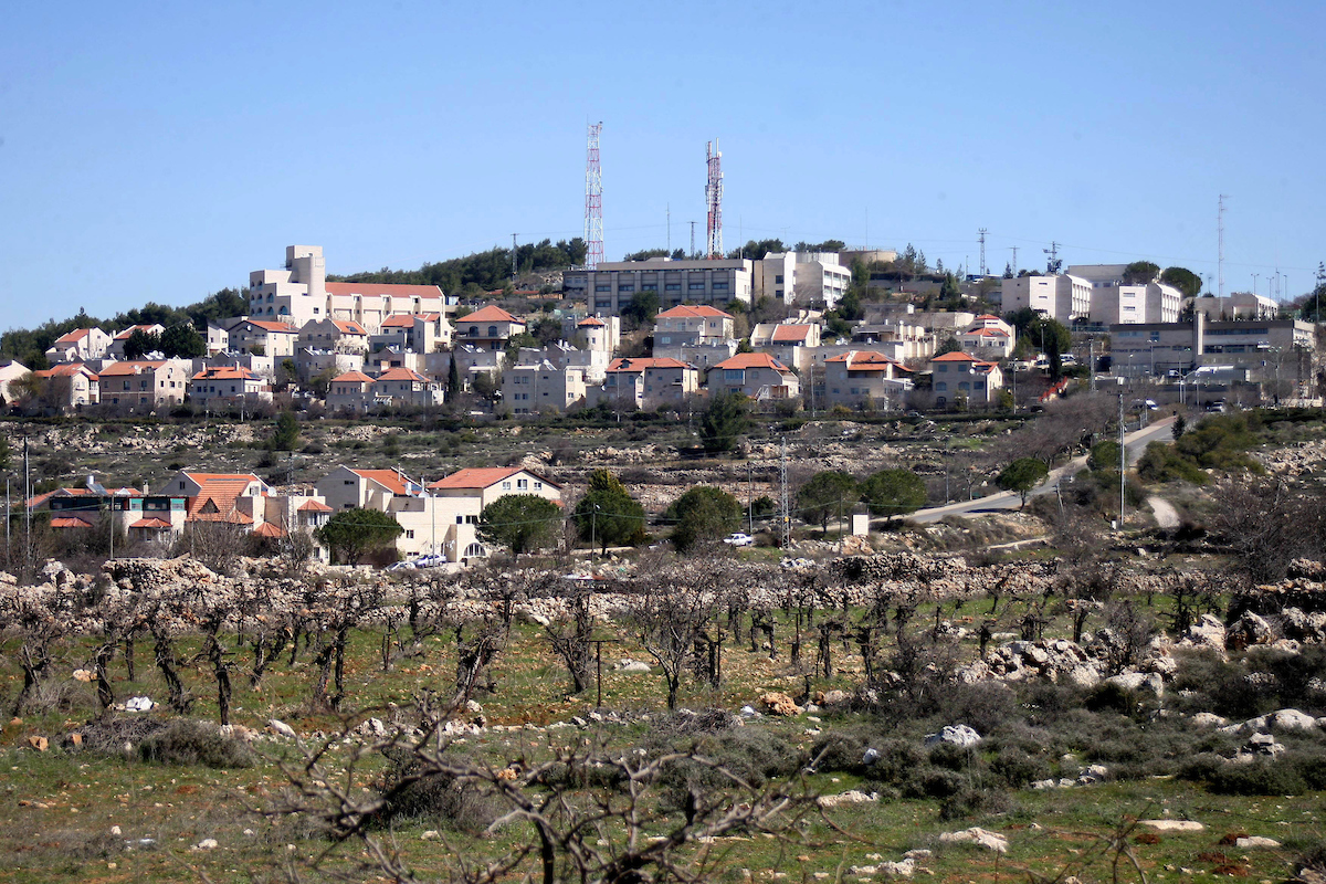 Jewish settlements are see