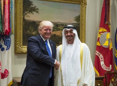 Trump and Prince Mohamed ben Zayed