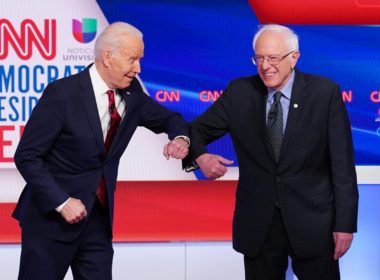 Sanders endorsed the candidacy of Joe Biden