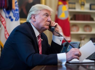 Trump phoning