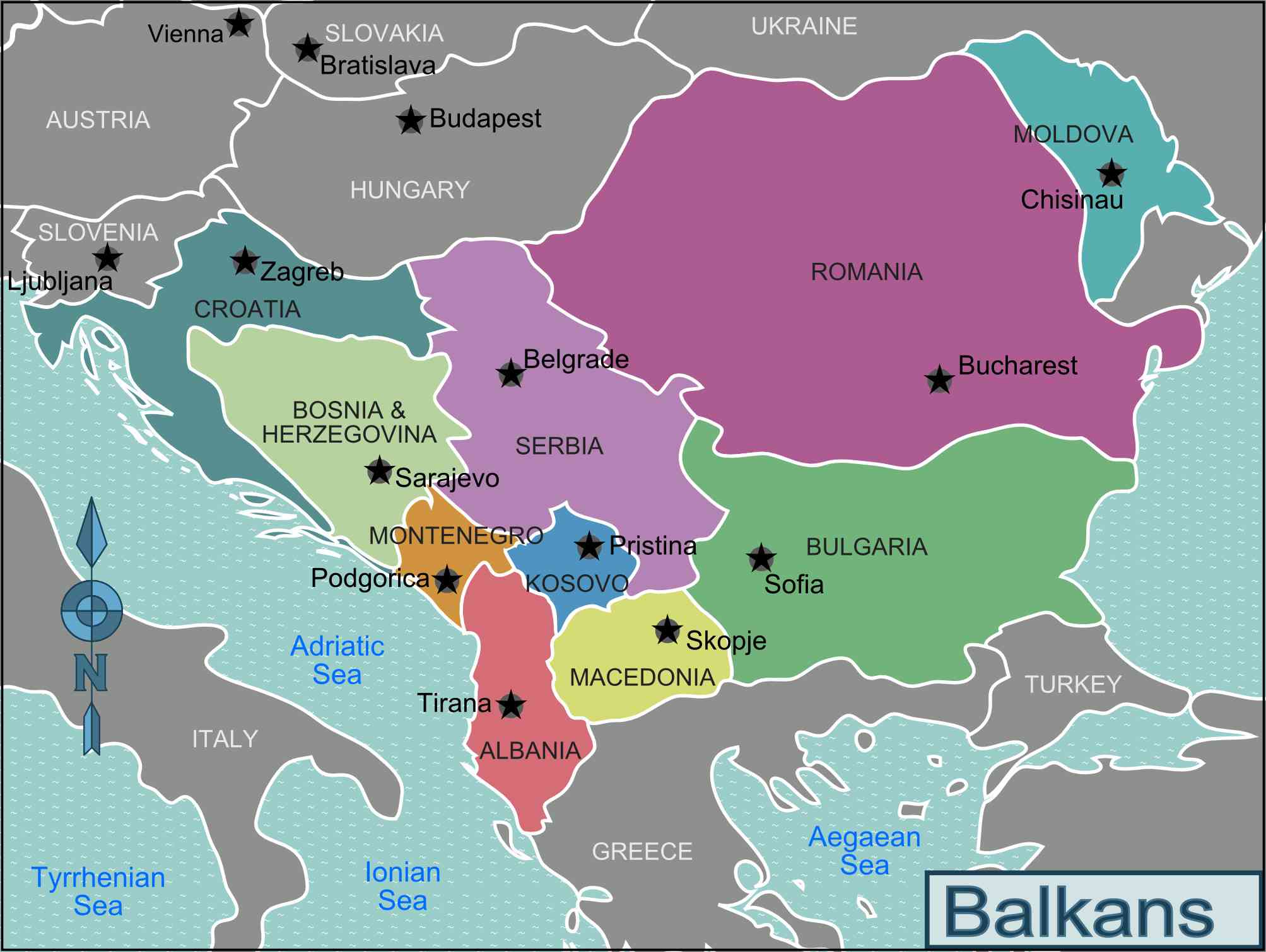 Balkan states