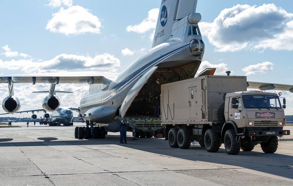 Russian Il-76s with anti-coronavirus assistance arrive in Serbia