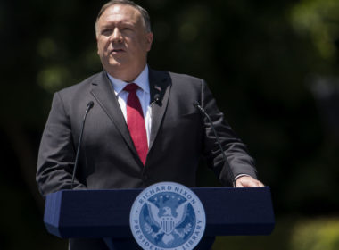 Secretary Of State Michael Pompeo Delivers Speech On China And The Future Of The 'Free World'