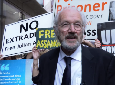 Assange’s father