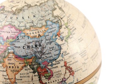 China global map